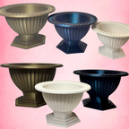 Palais Bowl decorative vessel available in multiple finishes and sizes
