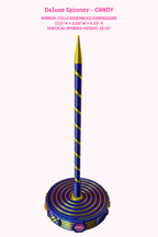 Deluxe Yarn Spinner in Candy Swirl design