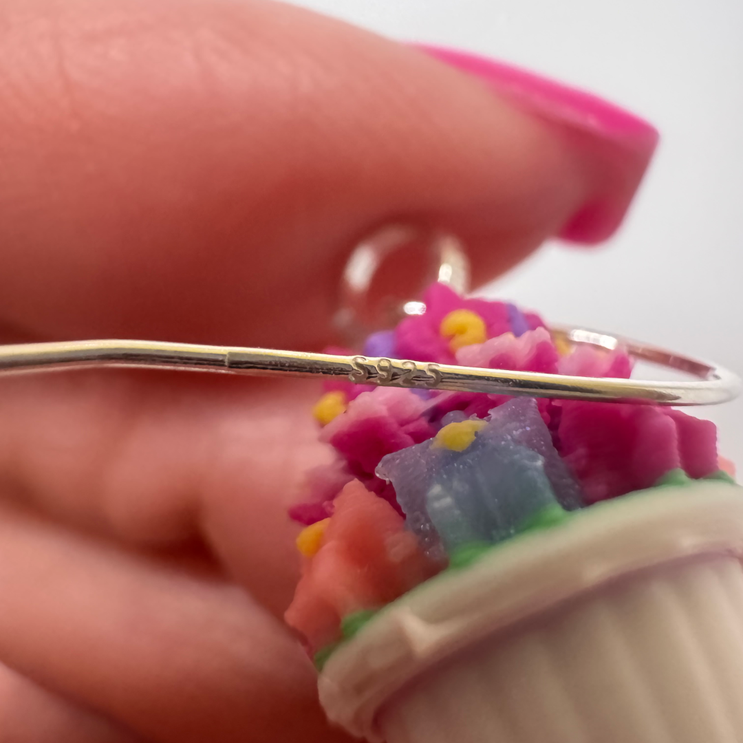 Palais Bowl Earrings — Sterling Silver Hooks