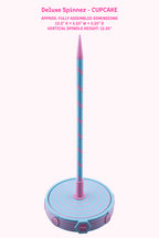 Deluxe Yarn Spinner in Cupcake Swirl design