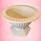 Bone White Palais Bowl decorative vessel
