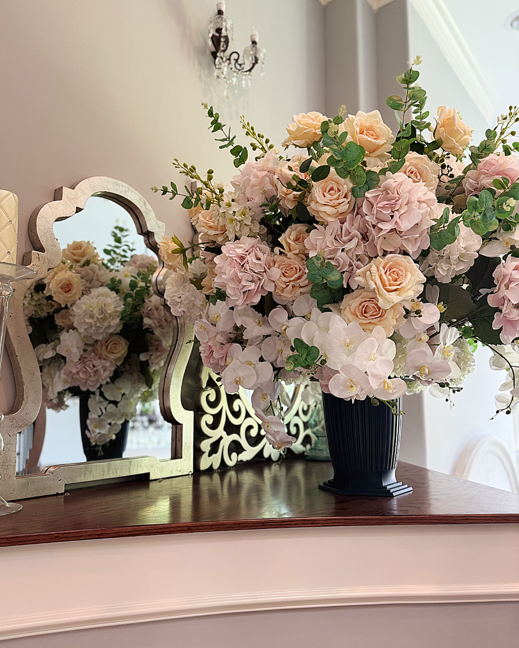 Grand Palais Platinum Floral Arrangement