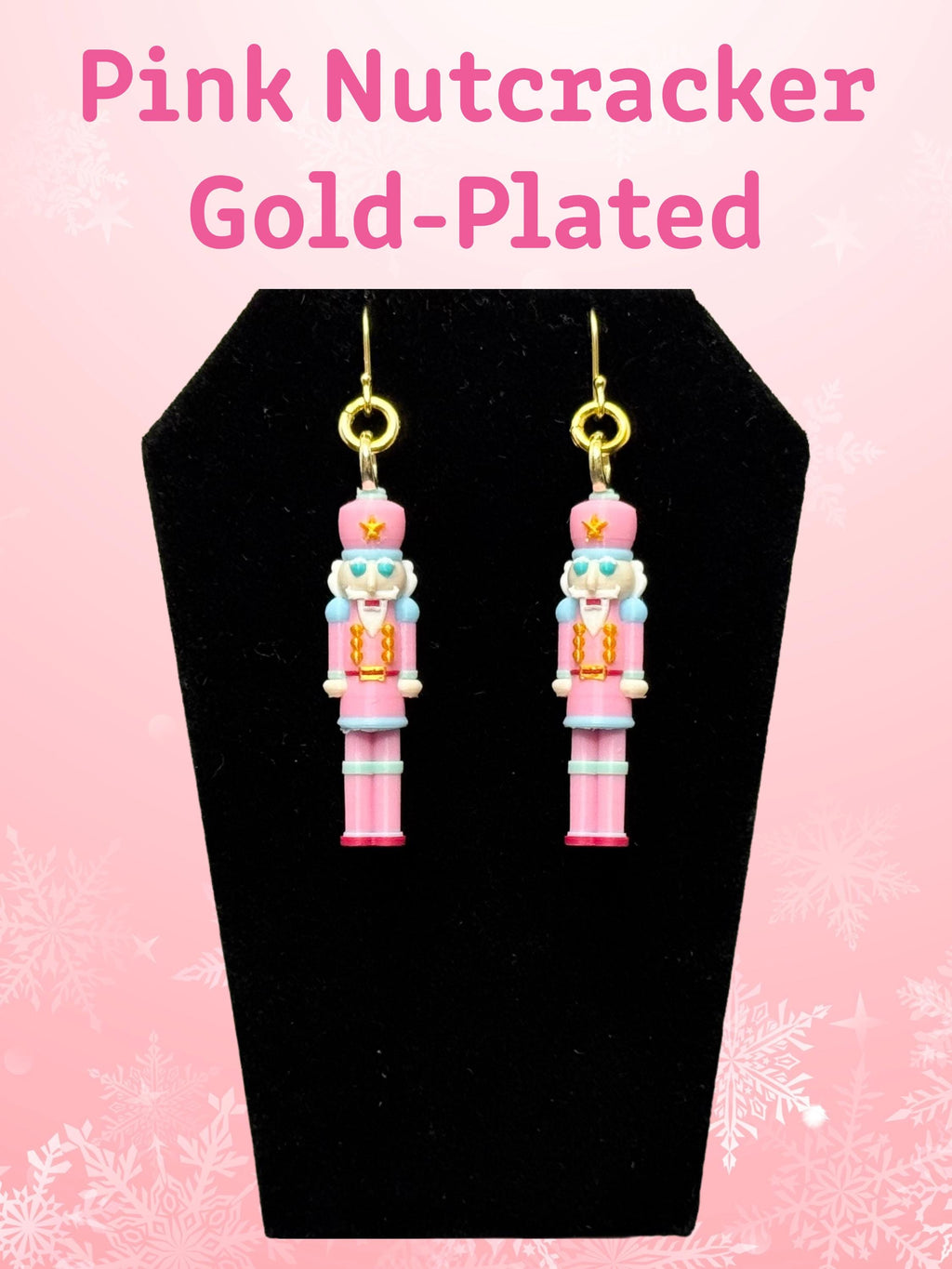 Nutcracker Dangle Earrings 925 Sterling Silver Cute Character Jewelry