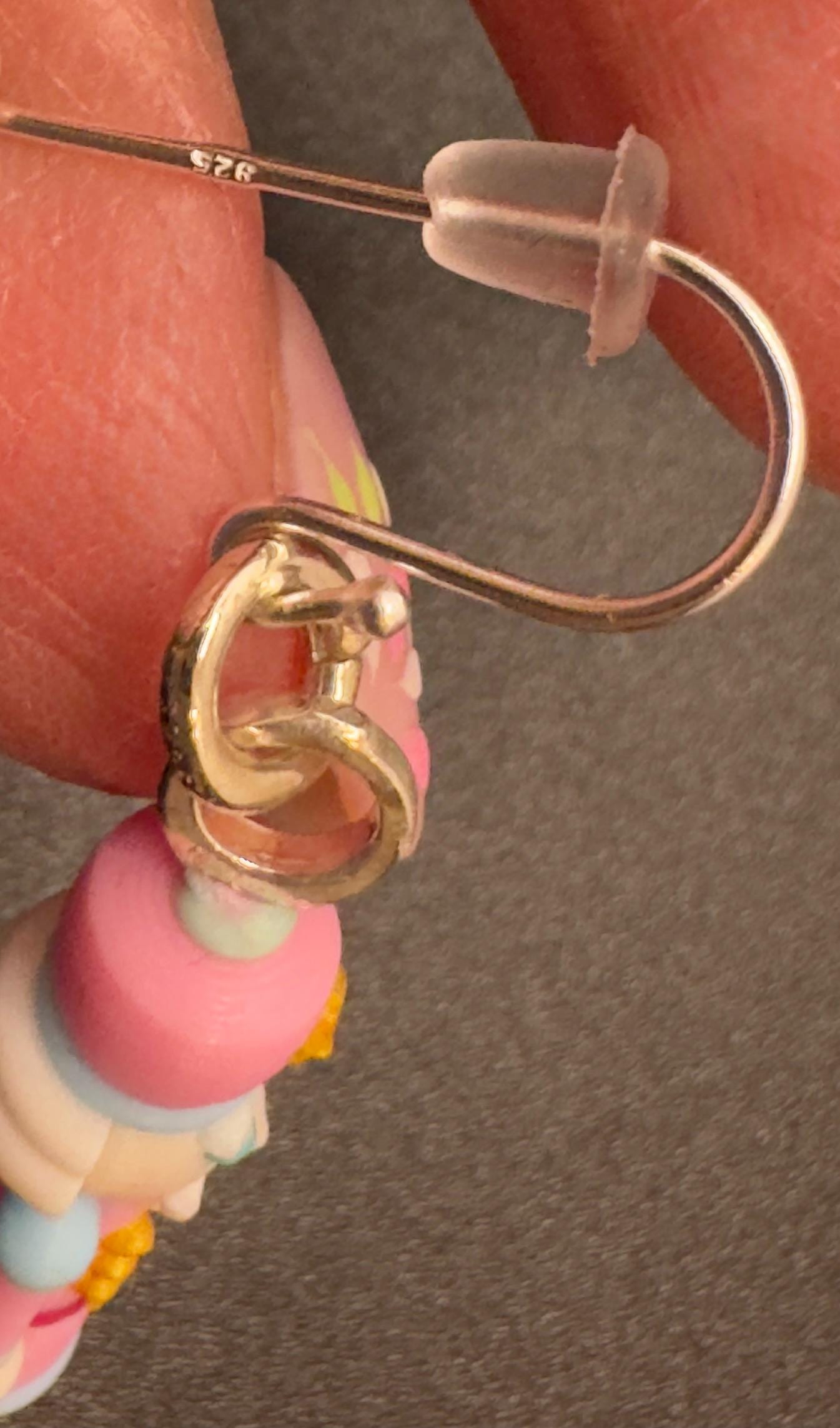 Nutcracker Dangle Earrings 925 Sterling Silver Cute Character Jewelry