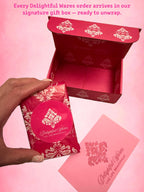 Magnetic pill box packaged in D&W Delightful Wares gift-ready presentation box