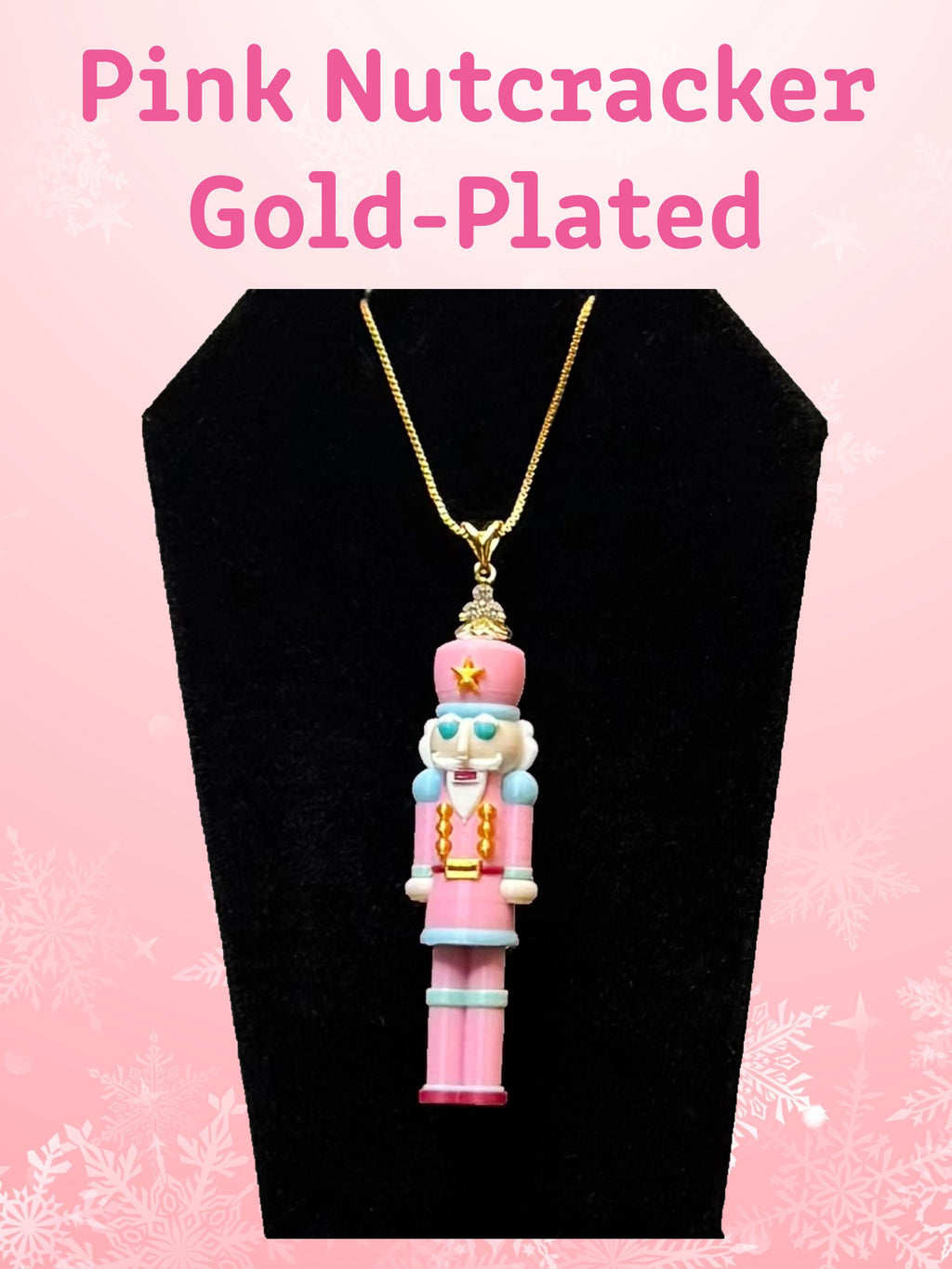 Nutcracker Pendant Necklace • 925 Sterling Silver • Cute Character Jewelry