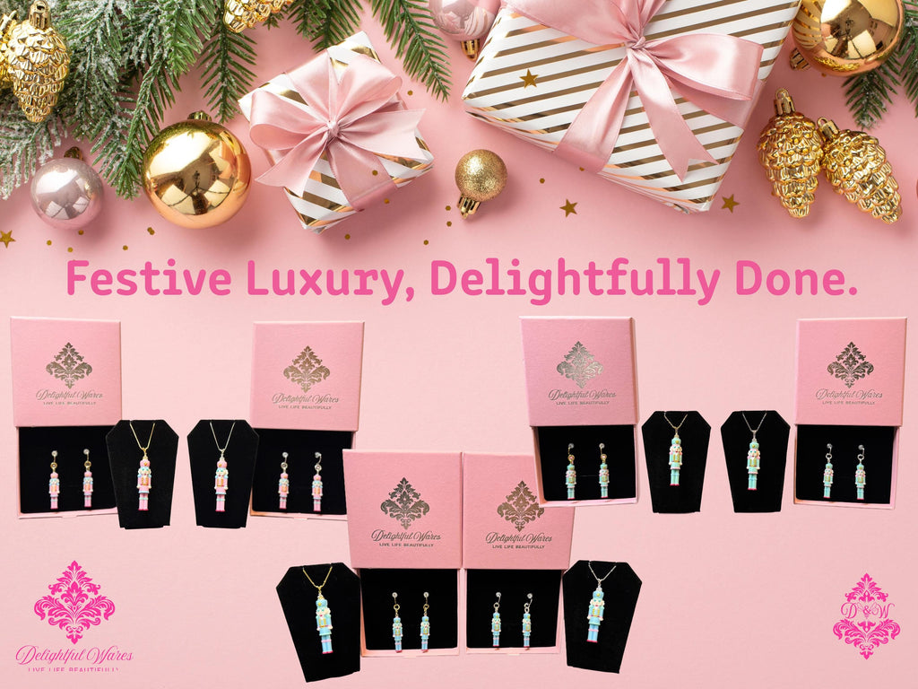 Nutcracker Dangle Earrings 925 Sterling Silver Cute Character Jewelry