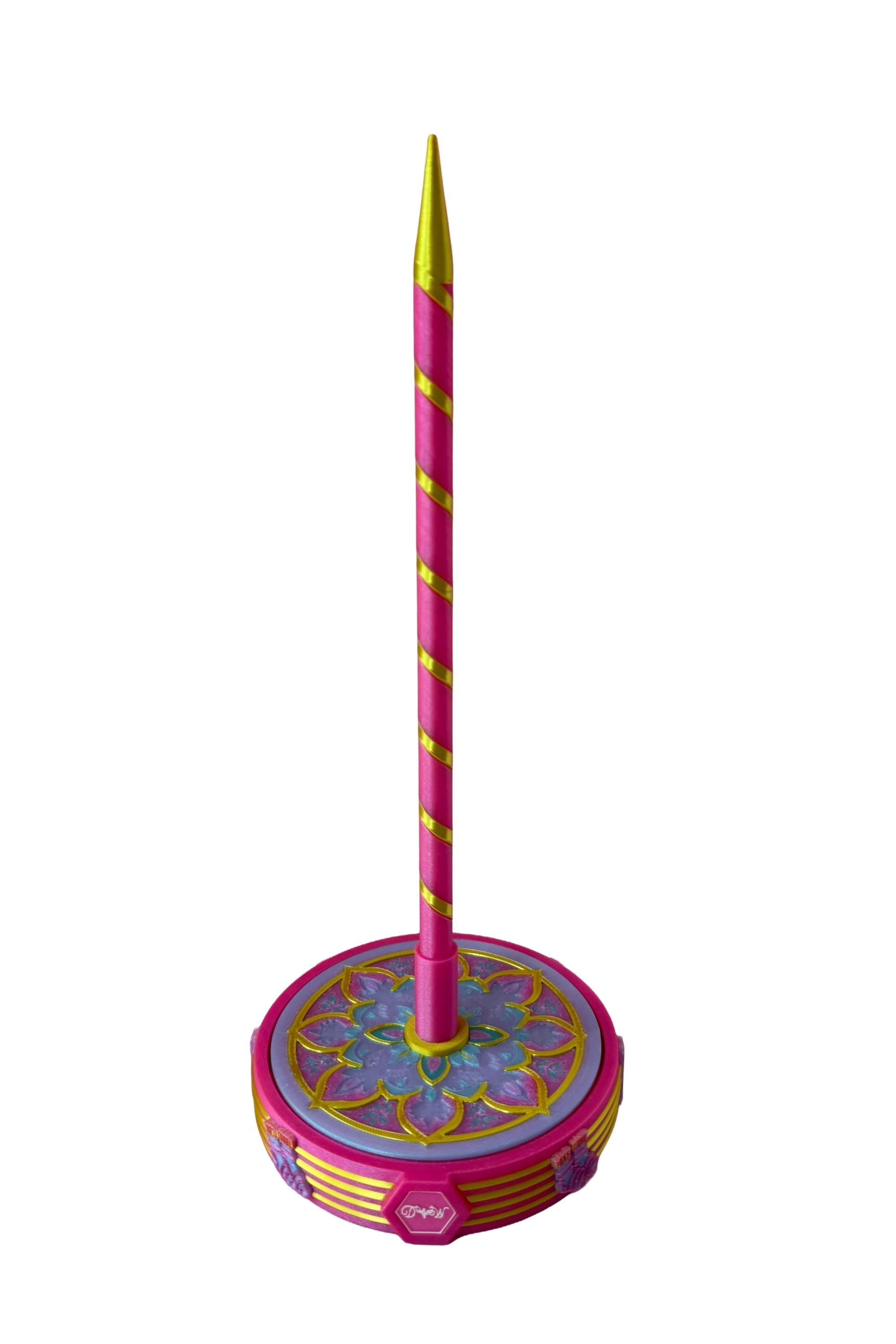 Deluxe Yarn Spinner Smooth Rotating Yarn Stand for Knitting and Crochet